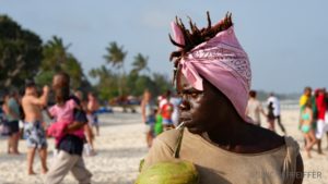 Beach Boy at Diani Beach